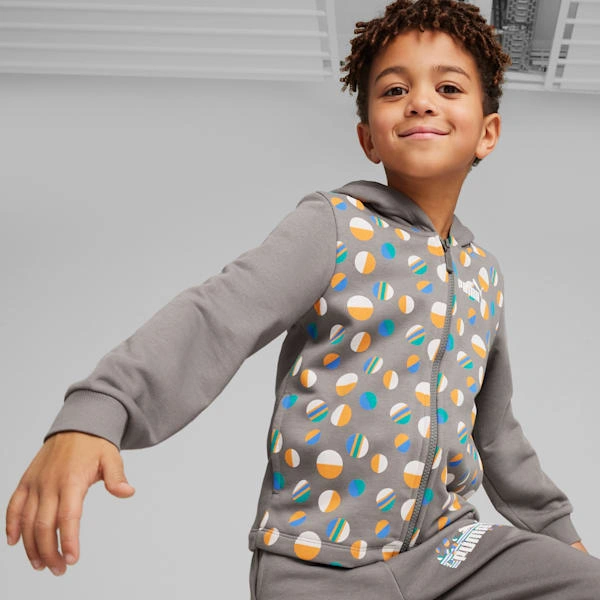 PUMA ESS+ Sommerleir Hoodie: Småbarns sommerglede! Perfekt for lek og eventyr i sola.