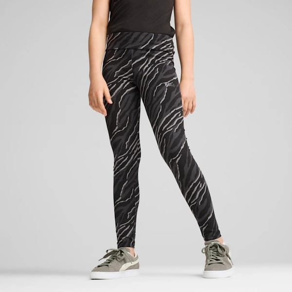 PUMA ESS+ ANIMAL: Smarte leggings for store barn, vill design! Fantastisk komfort og stil i ett.